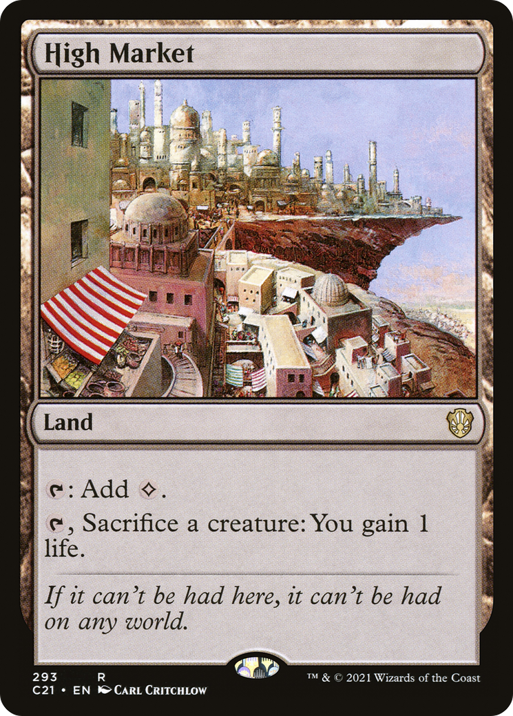 High Market (C21-293) - Commander 2021 - Magic The Gathering