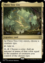 FOIL Three Tree City (BLB-260) - Bloomburrow - Magic The Gathering