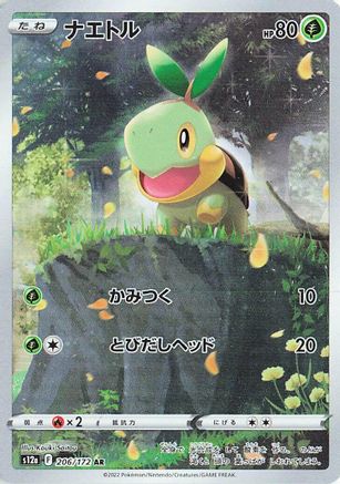 JAPANESE Turtwig - 206/172 (206/172) - S12a VSTAR Universe Holofoil
