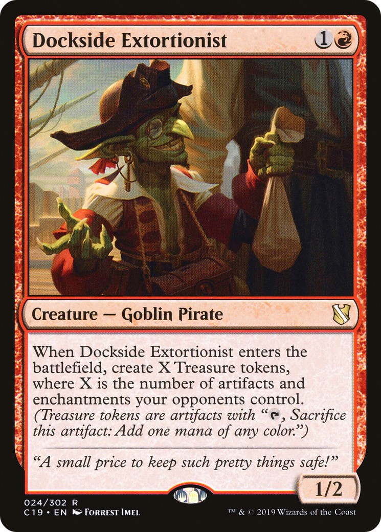 Dockside Extortionist (C19-024) - Commander 2019 - Magic The Gathering