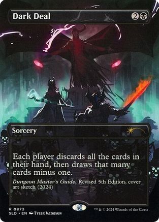Dark Deal (SLD-873) - Secret Lair Drop Series - Magic The Gathering