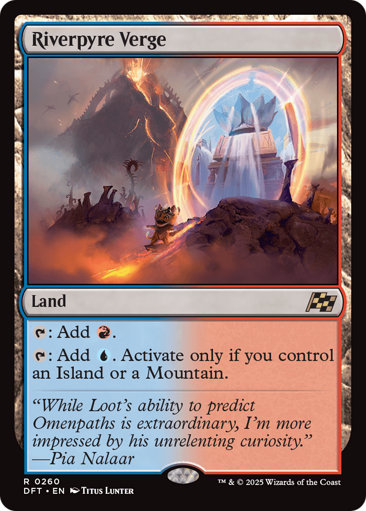 Riverpyre Verge (DFT-260) - Aetherdrift - Magic The Gathering