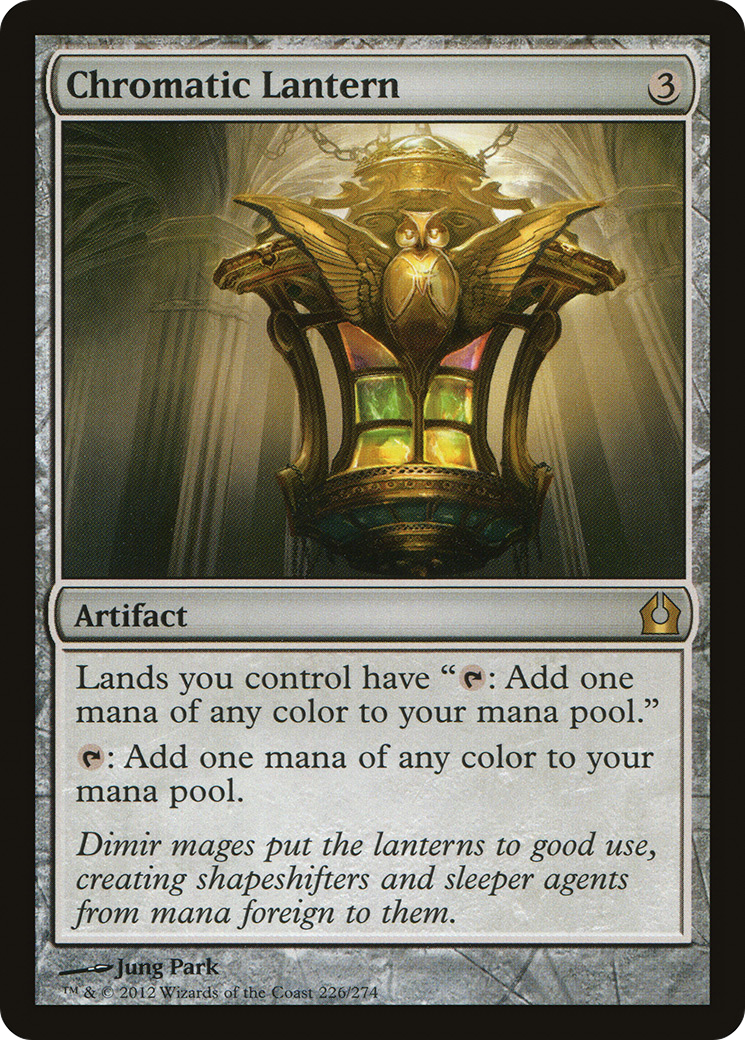 FOIL Chromatic Lantern (RTR-226) - Return to Ravnica - Magic The Gathering