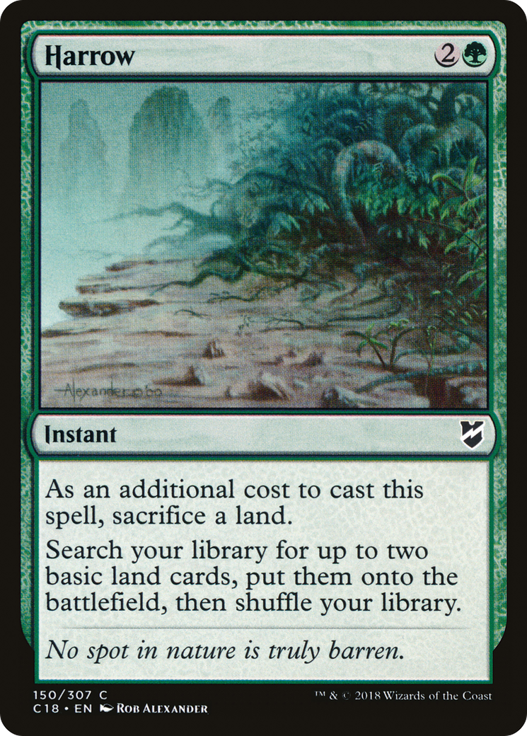 Harrow (C18-150) - Commander 2018 - Magic The Gathering