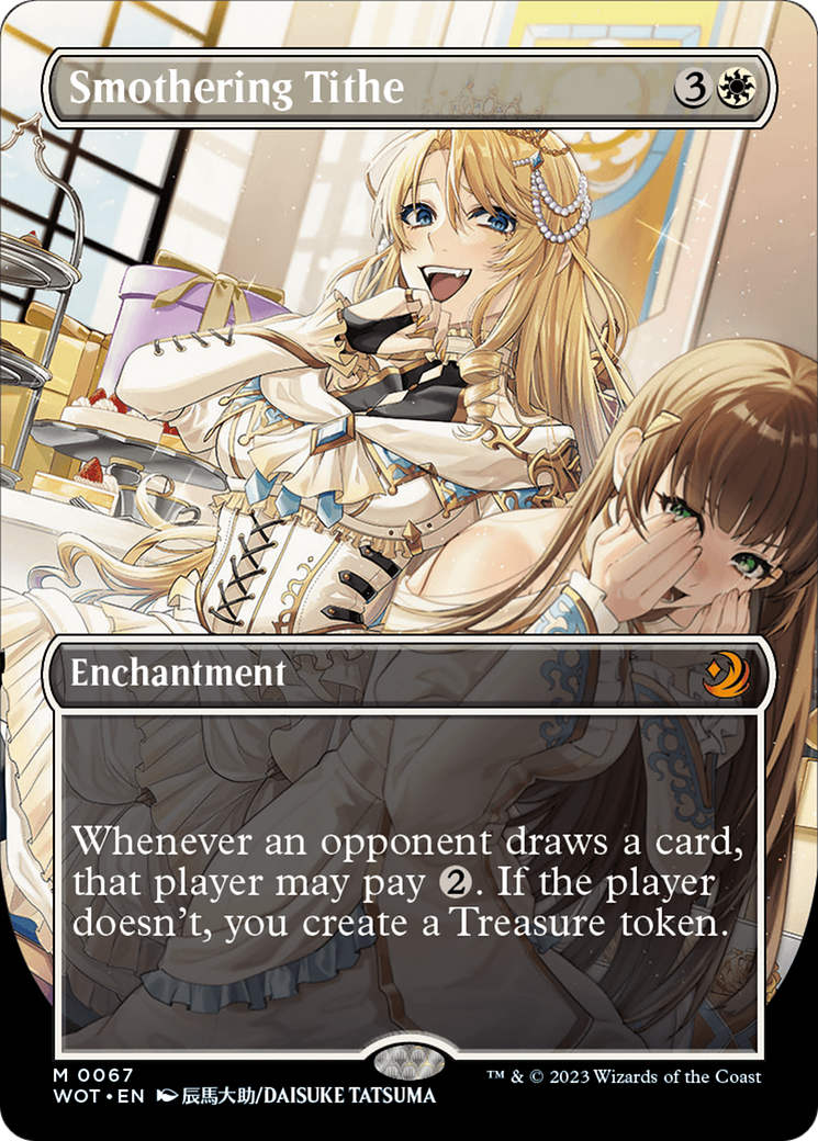 Smothering Tithe (Anime Borderless) (WOT-067) - Wilds of Eldraine: Enchanting Tales - Magic The Gathering