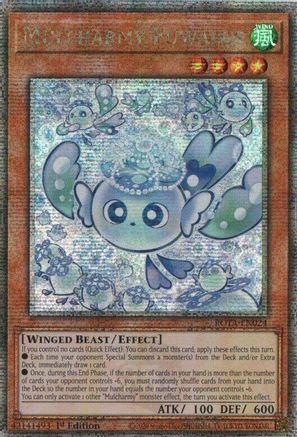 QUARTER CENTURY SECRET RARE Mulcharmy Fuwalos (Quarter Century Secret Rare) (ROTA-EN024) - Rage of the Abyss 1st Edition