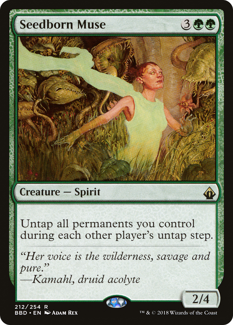 Seedborn Muse (BBD-212) - Battlebond - Magic The Gathering
