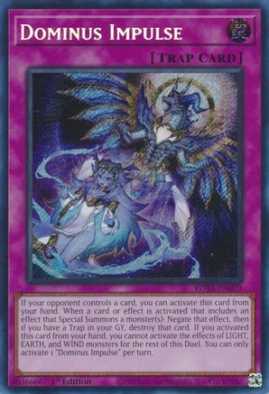 SECRET RARE Dominus Impulse (ROTA-EN079) - Rage of the Abyss 1st Edition
