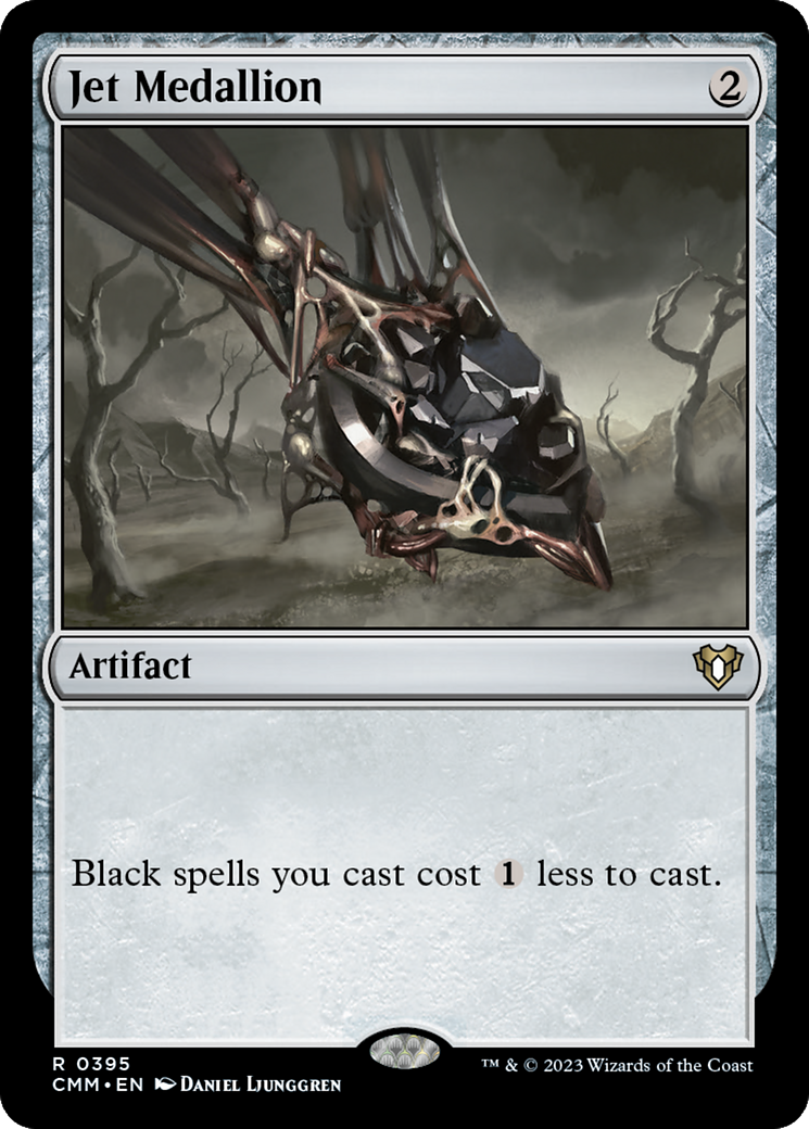 FOIL Jet Medallion (CMM-395) - Commander Masters - Magic The Gathering
