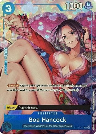 Boa Hancock (Premium Card Collection -Best Selection Vol. 2-) (ST03-013) - One Piece Promotion Cards One Piece