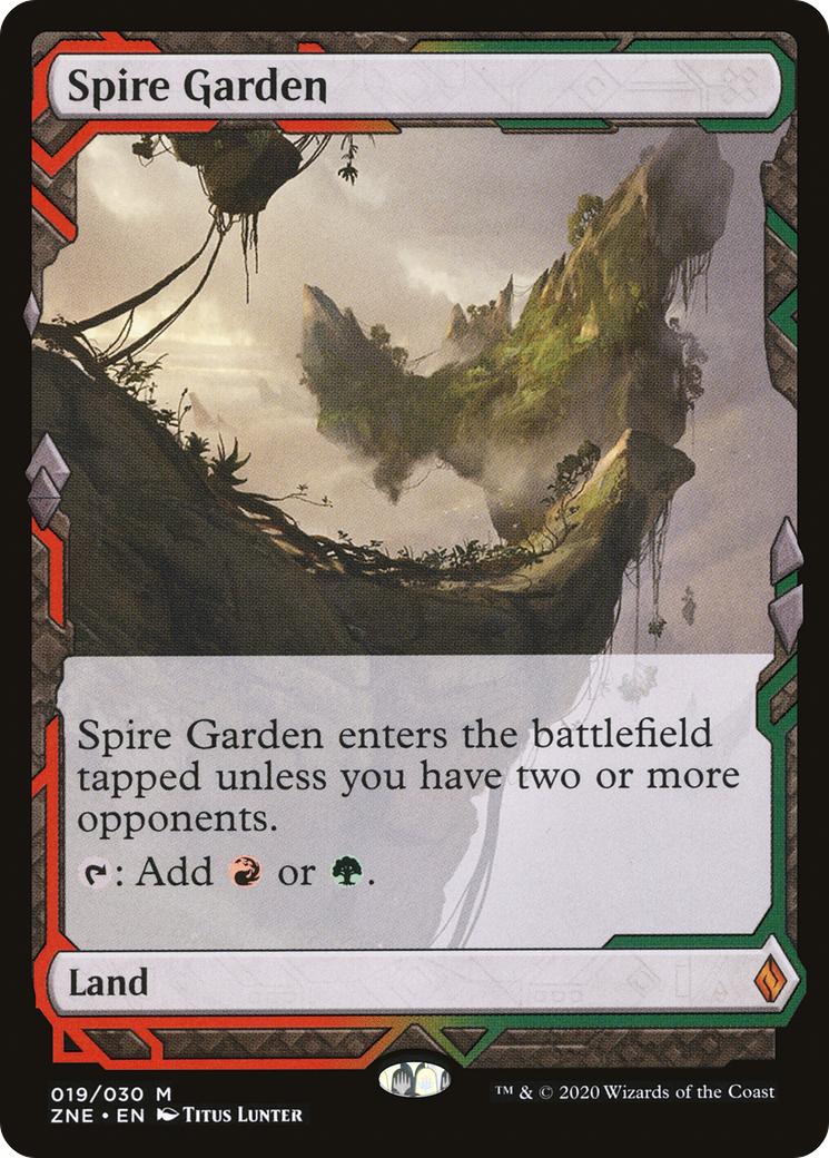 Spire Garden (ZNE-019) - Zendikar Rising Expeditions - Magic The Gathering