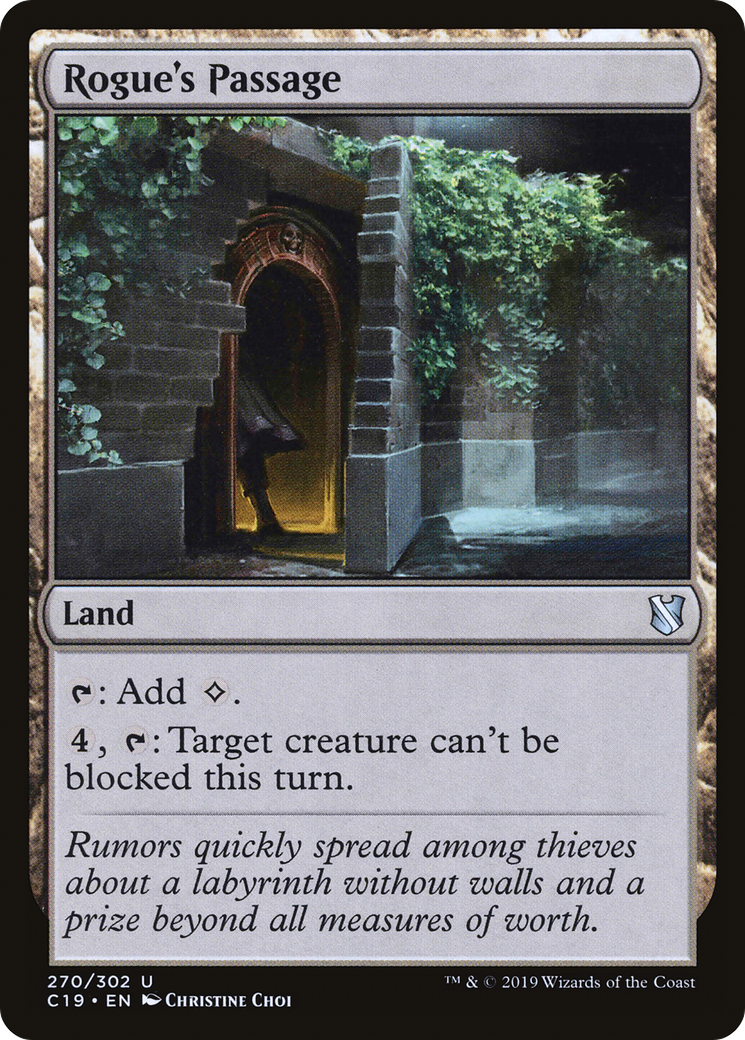 Rogue's Passage (C19-270) - Commander 2019 - Magic The Gathering