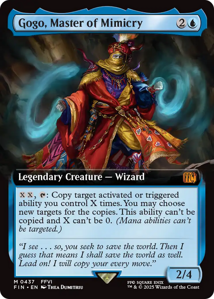 FOIL Gogo, Master of Mimicry (FIN-437) - FINAL FANTASY - Magic The Gathering