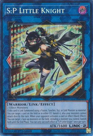 PRISMATIC COLLECTOR'S RARE S:P Little Knight (PCR) (RA03-EN049) - Quarter Century Bonanza 1st Edition
