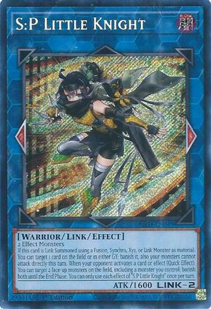 SECRET RARE S:P Little Knight (Secret Rare) (RA03-EN049) - Quarter Century Bonanza 1st Edition