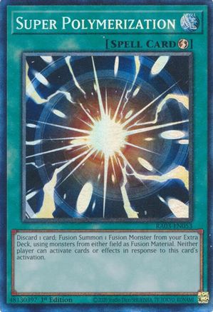 PRISMATIC COLLECTOR'S RARE Super Polymerization (PCR) (RA03-EN053) - Quarter Century Bonanza 1st Edition