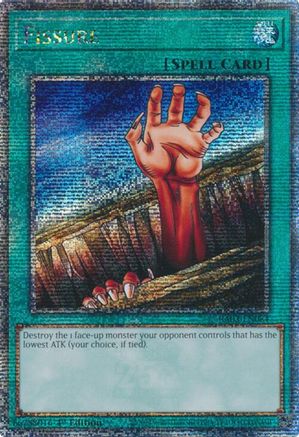 QUARTER CENTURY SECRET RARE Fissure (Quarter Century Secret Rare) (RA03-EN084) - Quarter Century Bonanza 1st Edition