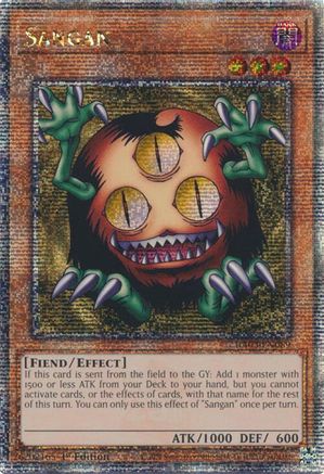 QUARTER CENTURY SECRET RARE Sangan (Quarter Century Secret Rare) (RA03-EN089) - Quarter Century Bonanza 1st Edition