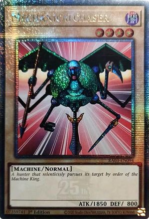 QUARTER CENTURY SECRET RARE Mechanicalchaser (Quarter Century Secret Rare) (RA03-EN094) - Quarter Century Bonanza 1st Edition