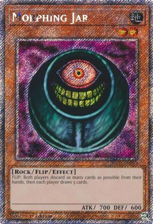 PLATINUM SECRET RARE Morphing Jar (Platinum Secret Rare) (RA03-EN098) - Quarter Century Bonanza 1st Edition