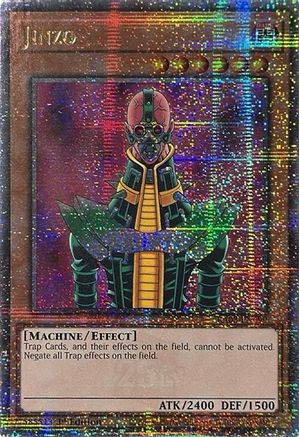 QUARTER CENTURY SECRET RARE Jinzo (Quarter Century Secret Rare) (RA03-EN099) - Quarter Century Bonanza 1st Edition