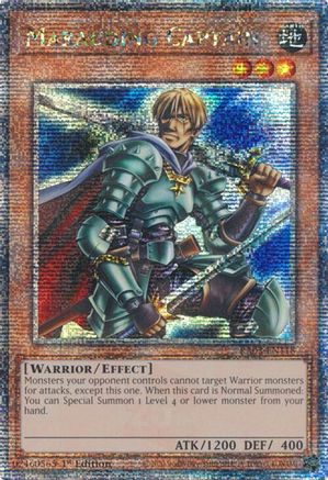 QUARTER CENTURY SECRET RARE Marauding Captain (Quarter Century Secret Rare) (RA03-EN118) - Quarter Century Bonanza 1st Edition