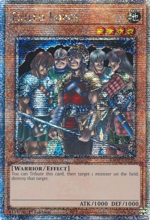 QUARTER CENTURY SECRET RARE Exiled Force (Quarter Century Secret Rare) (RA03-EN119) - Quarter Century Bonanza 1st Edition