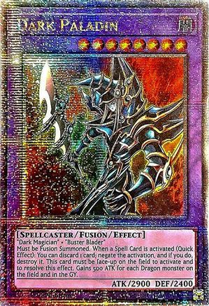 QUARTER CENTURY SECRET RARE Dark Paladin (Quarter Century Secret Rare) (RA03-EN126) - Quarter Century Bonanza 1st Edition