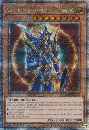 QUARTER CENTURY SECRET RARE Black Luster Soldier - Envoy of the Beginning (Quarter Century Secret Rare) (RA03-EN132) - Quarter Century Bonanza 1st Edition