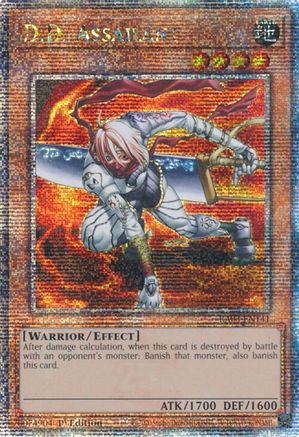 QUARTER CENTURY SECRET RARE D.D. Assailant (Quarter Century Secret Rare) (RA03-EN141) - Quarter Century Bonanza 1st Edition