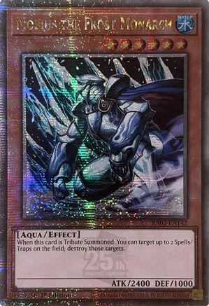 QUARTER CENTURY SECRET RARE Mobius the Frost Monarch (Quarter Century Secret Rare) (RA03-EN142) - Quarter Century Bonanza 1st Edition