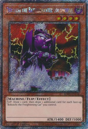 PLATINUM SECRET RARE Dekoichi the Battlechanted Locomotive (Platinum Secret Rare) (RA03-EN144) - Quarter Century Bonanza 1st Edition