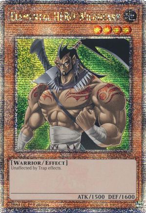 QUARTER CENTURY SECRET RARE Elemental HERO Wildheart (Quarter Century Secret Rare) (RA03-EN157) - Quarter Century Bonanza 1st Edition
