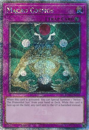 QUARTER CENTURY SECRET RARE Macro Cosmos (Quarter Century Secret Rare) (RA03-EN164) - Quarter Century Bonanza 1st Edition