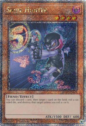 QUARTER CENTURY SECRET RARE Snipe Hunter (Quarter Century Secret Rare) (RA03-EN170) - Quarter Century Bonanza 1st Edition