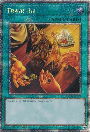 QUARTER CENTURY SECRET RARE Trade-In (Quarter Century Secret Rare) (RA03-EN188) - Quarter Century Bonanza 1st Edition
