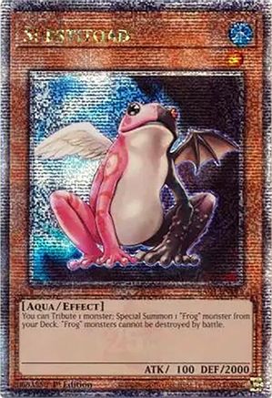 QUARTER CENTURY SECRET RARE Substitoad (Quarter Century Secret Rare) (RA03-EN197) - Quarter Century Bonanza 1st Edition
