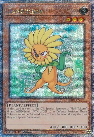 QUARTER CENTURY SECRET RARE Dandylion (Quarter Century Secret Rare) (RA03-EN211) - Quarter Century Bonanza 1st Edition