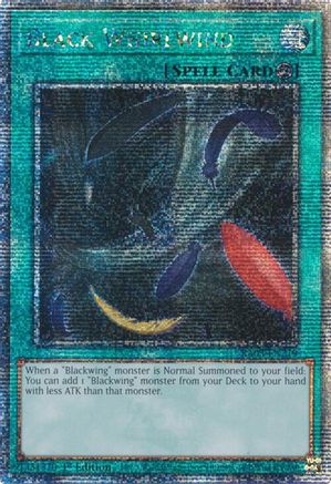 QUARTER CENTURY SECRET RARE Black Whirlwind (Quarter Century Secret Rare) (RA03-EN219) - Quarter Century Bonanza 1st Edition