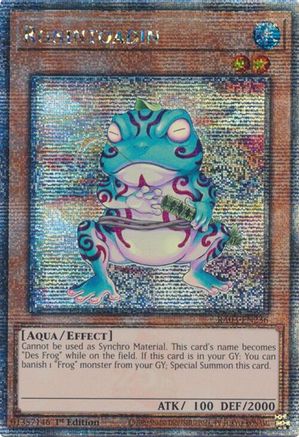 QUARTER CENTURY SECRET RARE Ronintoadin (Quarter Century Secret Rare) (RA03-EN236) - Quarter Century Bonanza 1st Edition