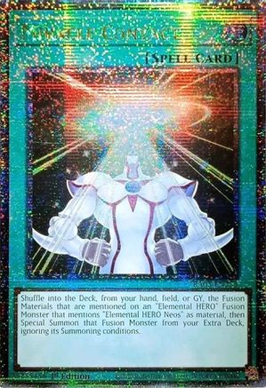 QUARTER CENTURY SECRET RARE Miracle Contact (Quarter Century Secret Rare) (RA03-EN253) - Quarter Century Bonanza 1st Edition