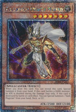 QUARTER CENTURY SECRET RARE Palladium Oracle Mahad (Quarter Century Secret Rare) (RA03-EN266) - Quarter Century Bonanza 1st Edition