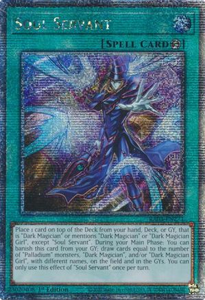 QUARTER CENTURY SECRET RARE Soul Servant (Quarter Century Secret Rare) (RA03-EN271) - Quarter Century Bonanza 1st Edition