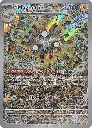 Magneton - 159 (PokÃ©mon Center Exclusive) 159 - SV Scarlet & Violet Promo Cards Holofoil