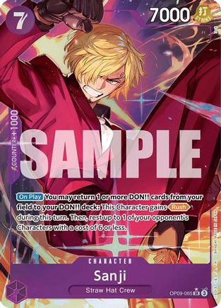 Sanji (065) (Parallel) (OP09-065) - Emperors in the New World - One Piece