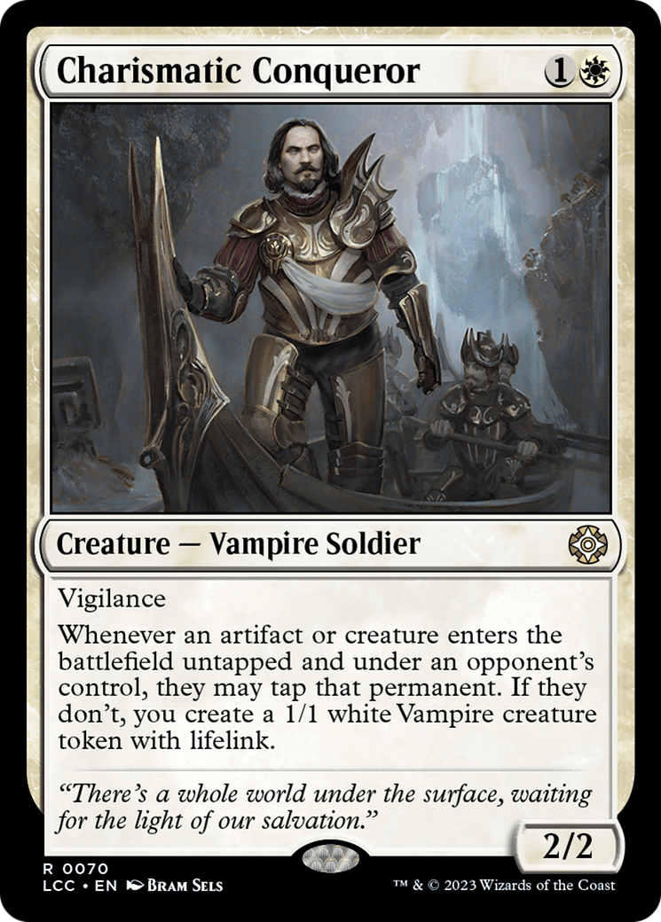 Charismatic Conqueror (LCC-070) - The Lost Caverns of Ixalan Commander - Magic The Gathering