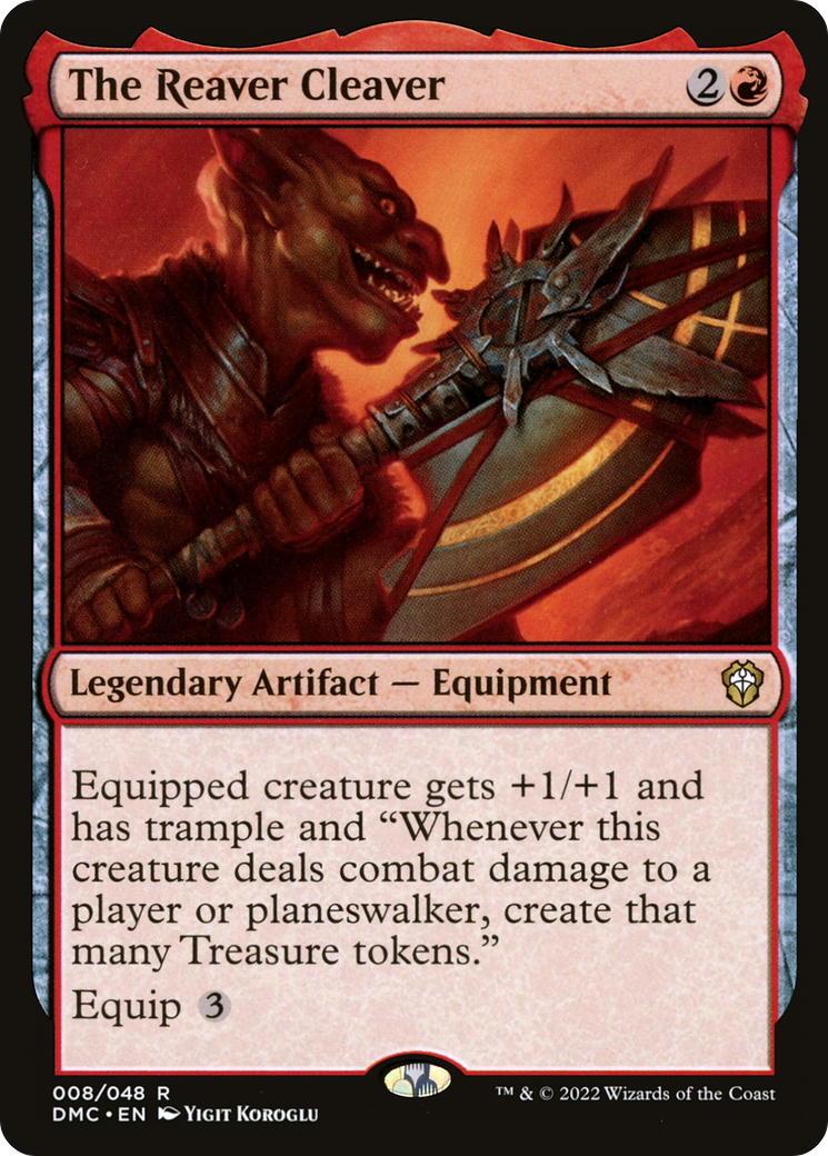 The Reaver Cleaver (DMC-008) - Dominaria United Commander - Magic The Gathering