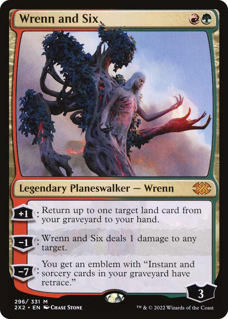 Wrenn and Six (2X2-296) - Double Masters 2022 - Magic The Gathering