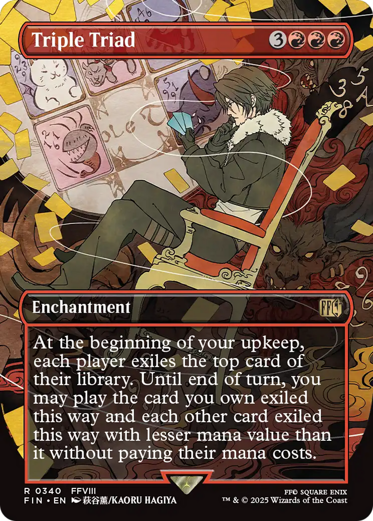 FOIL Triple Triad (FIN-340) - FINAL FANTASY - Magic The Gathering