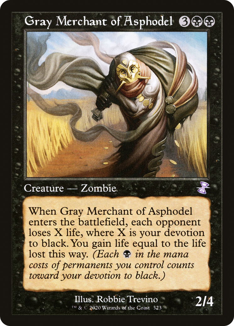 Gray Merchant of Asphodel (TSR-323) - Time Spiral Remastered - Magic The Gathering